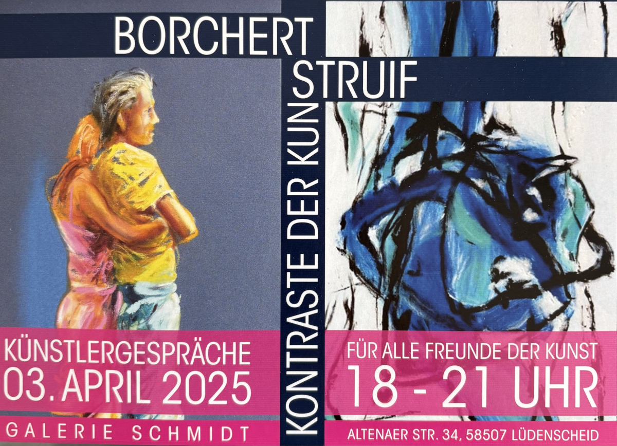 Galerie Schmidt Einladung 3.4.25